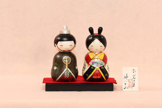 おひなさま　こけし/Kokeshi Doll
